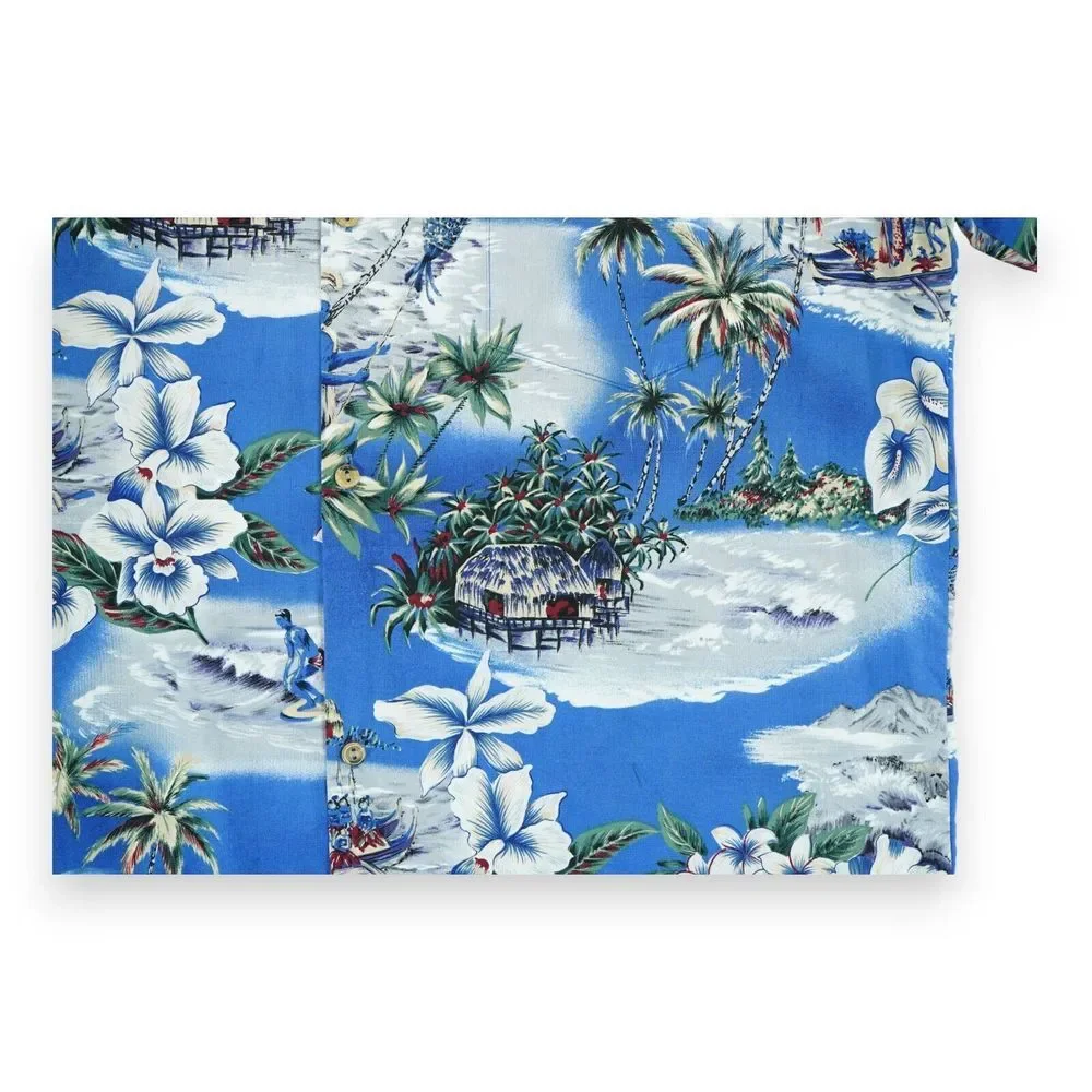 Jade Fashions Men's Hawaiian Aloha Camp‎ Shirt Button Up Short Sleeve Surf XL